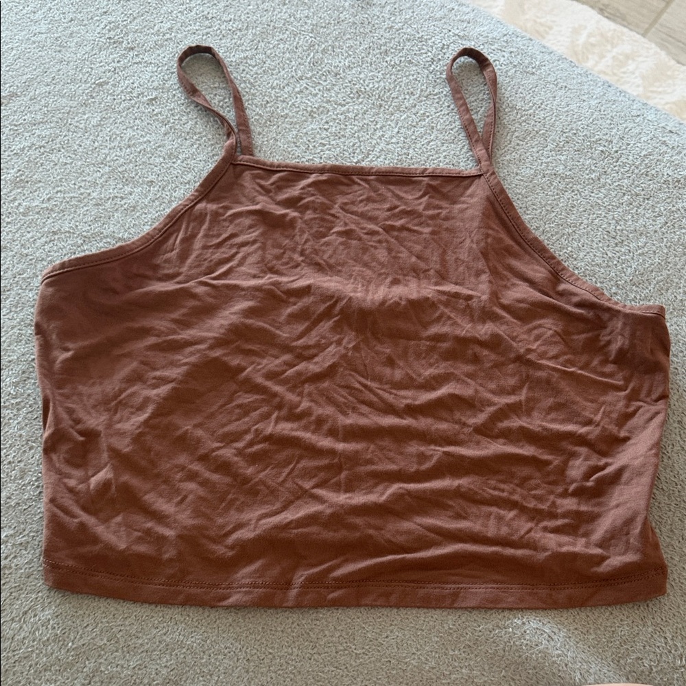 SHEIN Brown Camisole Top